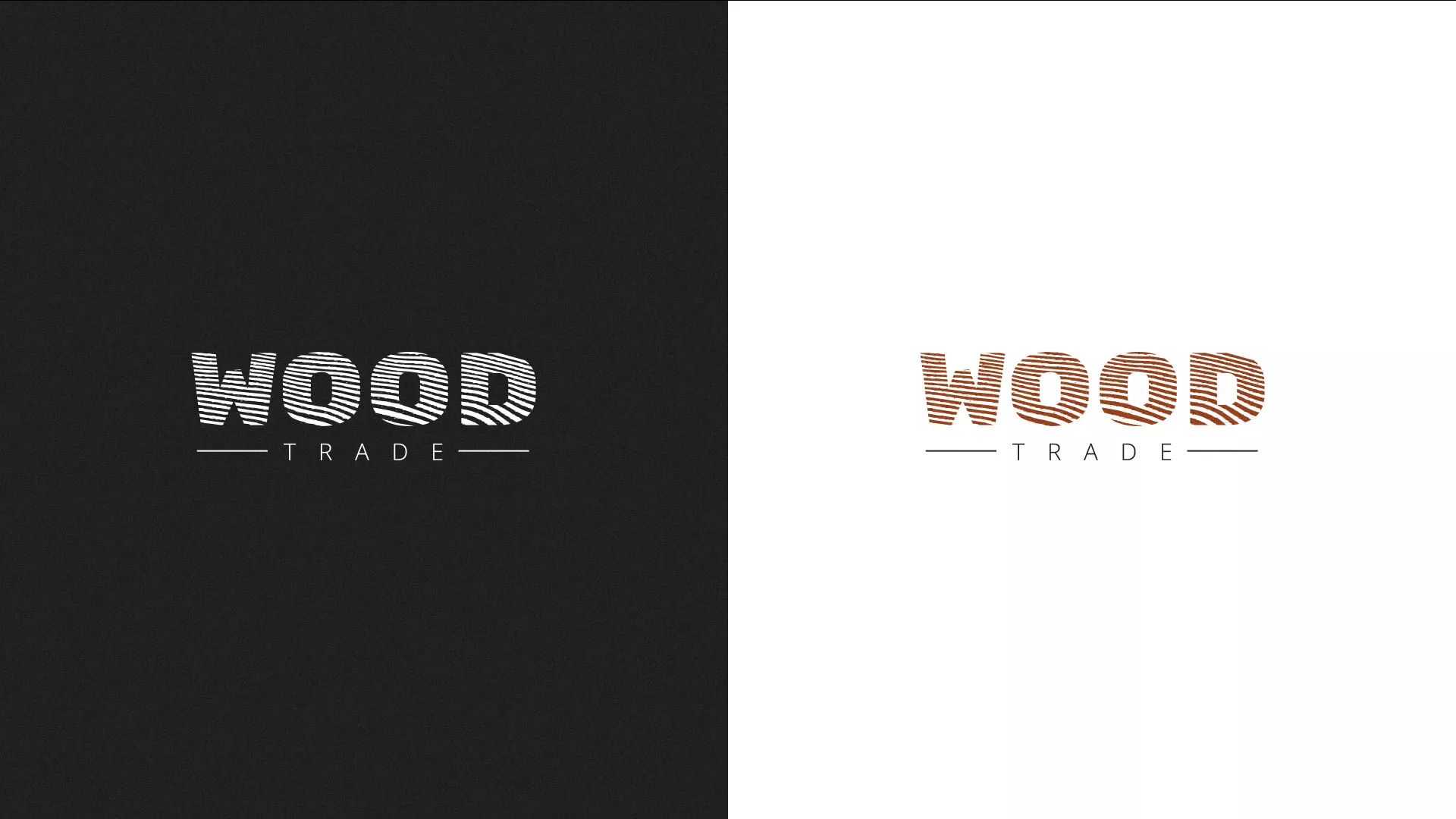 Разработка логотипа для компании «Wood Trade» в Лесосибирске