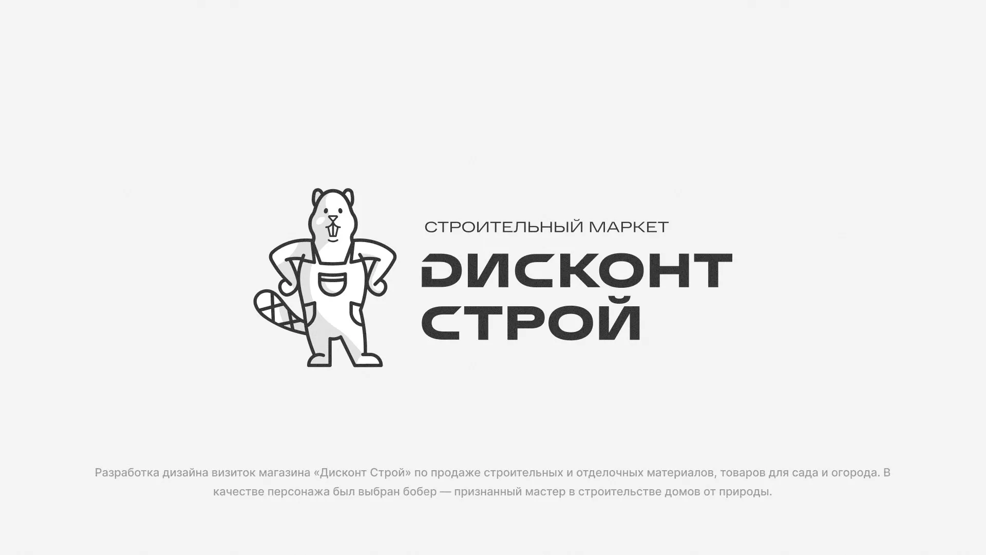Разработка дизайна визиток магазина «Дисконт Строй» в Лесосибирске